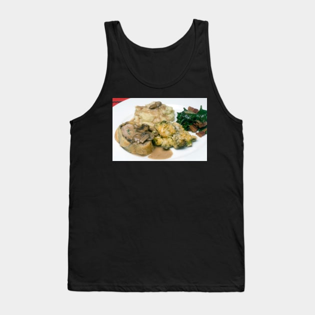 Pork Tenderloin in Puff Pastry w/ Assorted Vegetables Tank Top by wolftinz